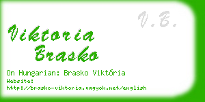 viktoria brasko business card